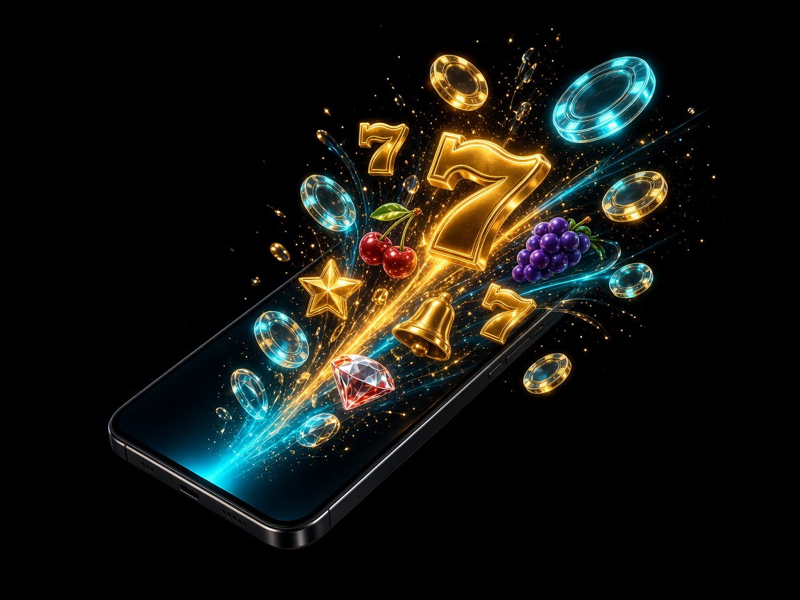 Смартфон с голографическими слотами Jet Casino